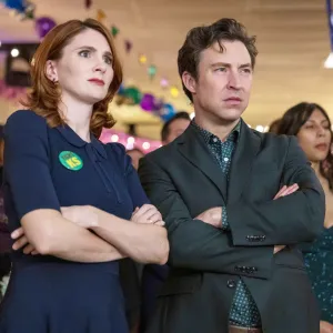 Stephanie Koenig, Brian Jordan Alvarez in English Teacher