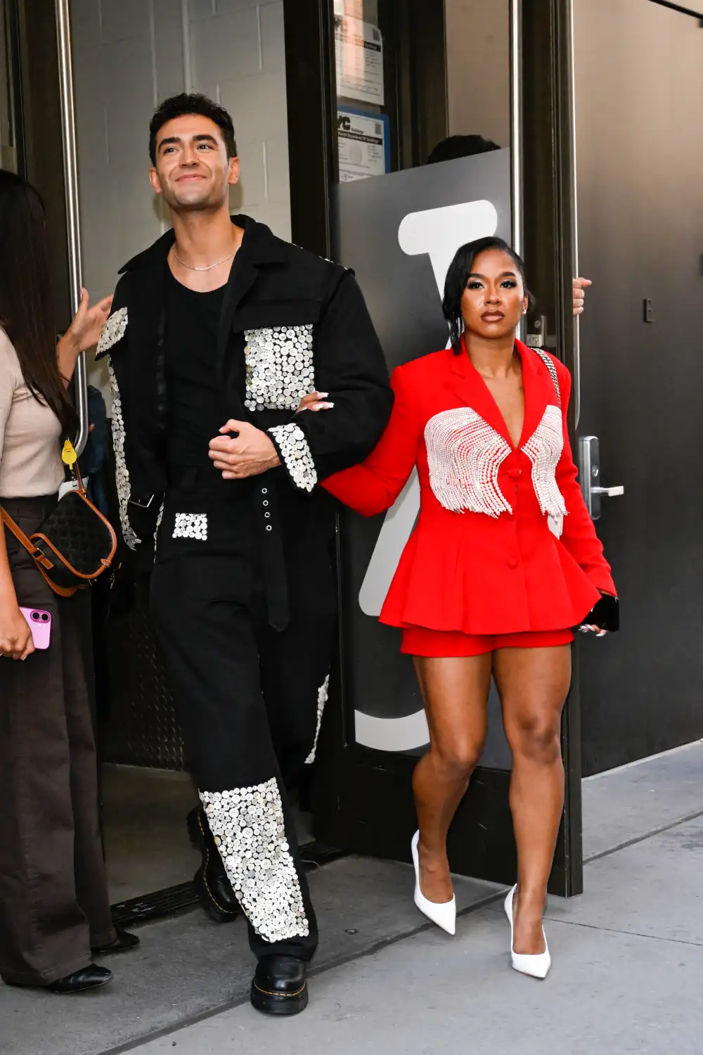 Ezra Sosa and Jordan Chiles