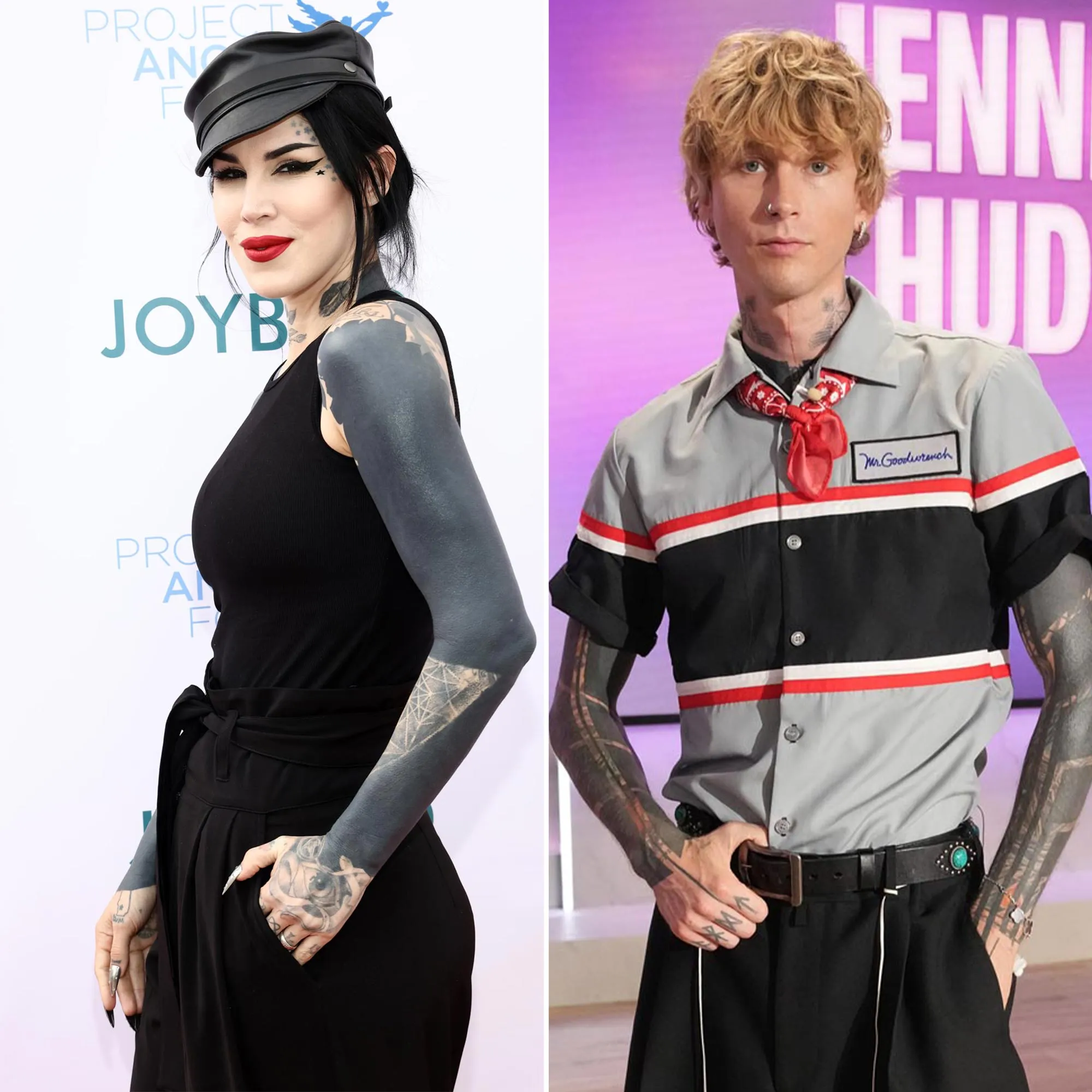 Kat Von D, MGK and More Stars With Blackout Tattoos