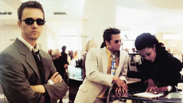 Edward Norton and Brad Pitt in Fight Club