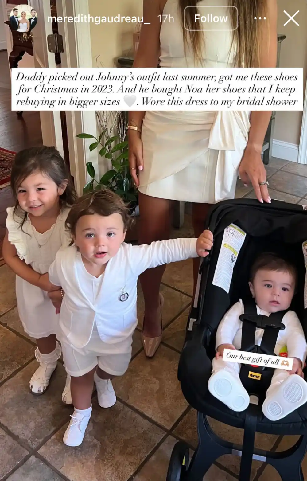 Meredith Gaudrau children