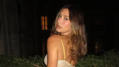 Hailey Bieber Gets Cheeky in Lingerie During Paris Fashion Week — and Her Friends Can't Get Enough: 'Hot'