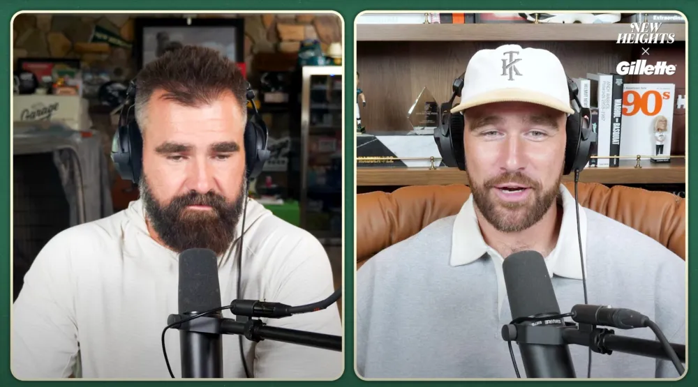 Jason and Travis Kelce Were Out of Our Depth Interviewing Leonardo DiCaprio and Benicio del Toro