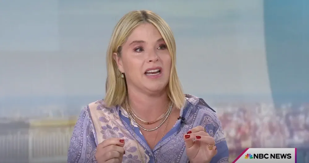 Todays Jenna Bush Hager Cries While Praising Sheinelle Jones Ive Never Met Anyone Stronger