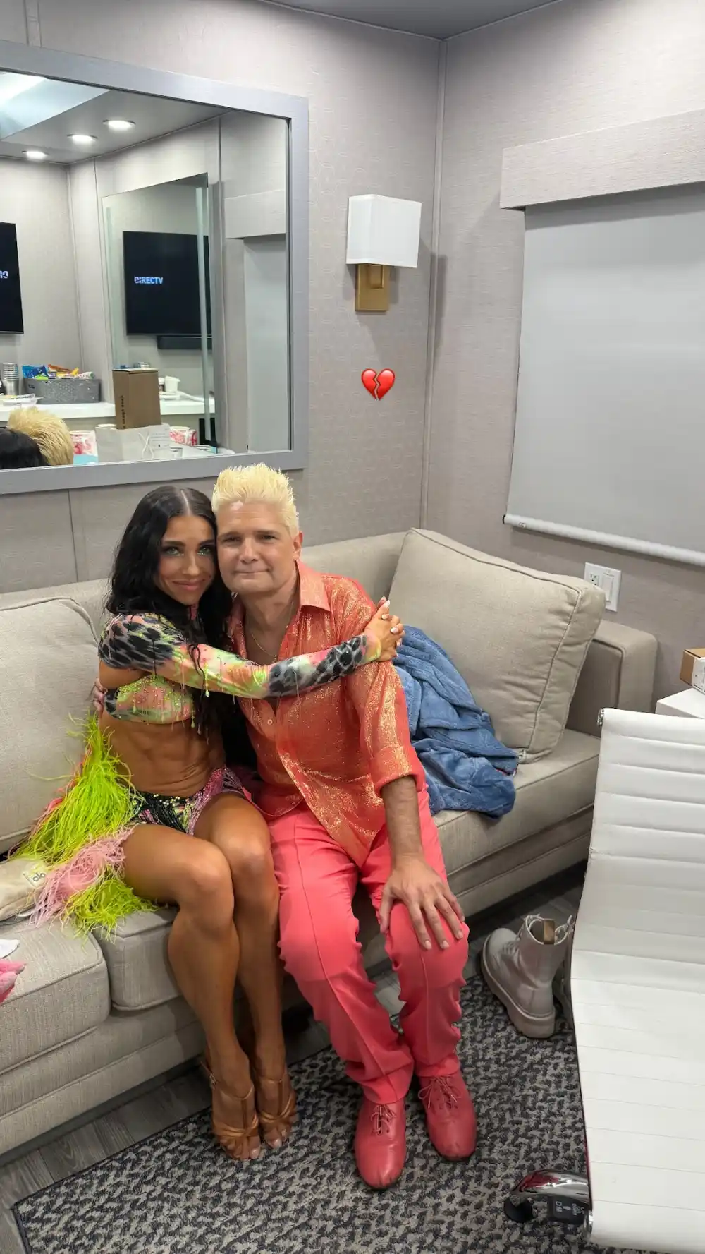Jenna Johnson Shares Sweet Photo Hugging Corey Feldman After 'DWTS' Elimination