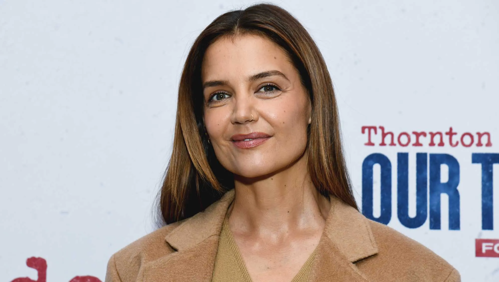 Katie Holmes Quilted Jacket