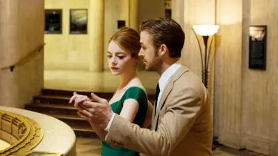 Emma Stone and Ryan Gosling in La La Land