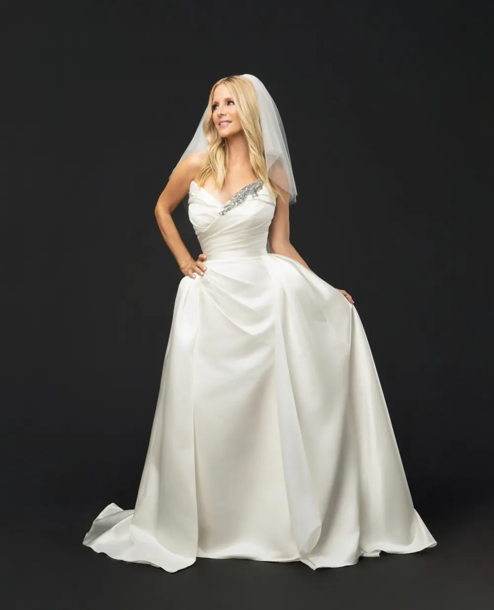 Young and the Restless Star Lauralee Bell Tries on 3 Dresses for Crickets Wedding