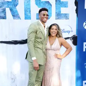 Giannis and Mariah Antetokounmpo