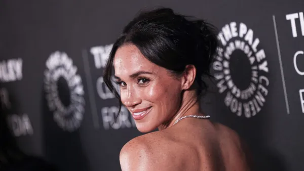 Meghan, Duchess of Sussex arrives for The Paley Center for Media gala honoring actor and director Tyler Perry, at the Beverly Wilshire Hotel in Beverly Hills on December 4, 2024. (Photo by ETIENNE LAURENT / AFP) (Photo by ETIENNE LAURENT/AFP via Getty Images)