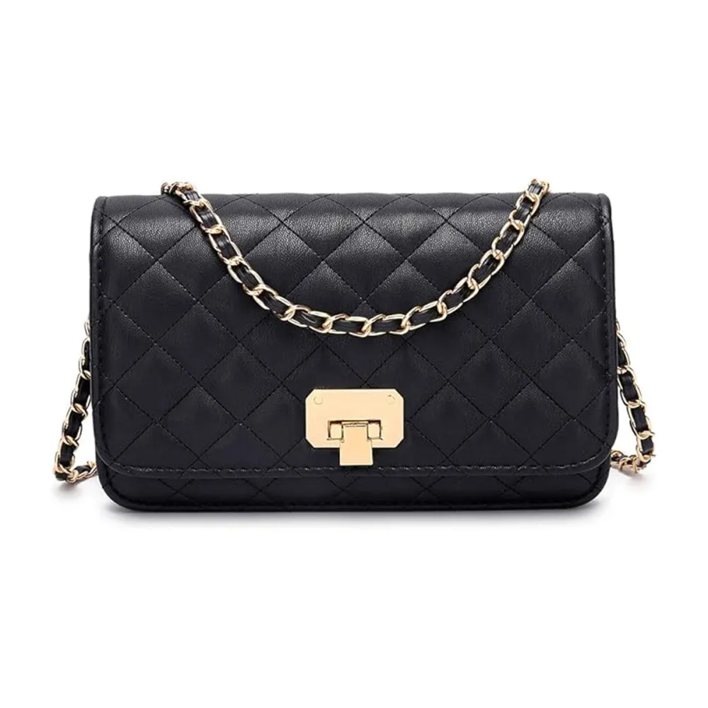 Haksim Black Shoulder Crossbody Bag