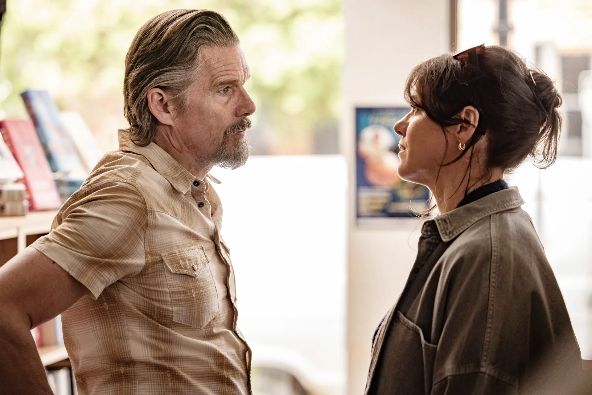Ethan Hawke, Kaniehtiio Horn in The Lowdown