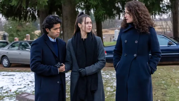 Siddharth Sharma, Alex Hook, Andie MacDowell in No Way Replica Luxury Handbag