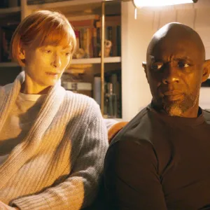 Tilda Swinton and Idris Elba in Three Thousand Years of Longing