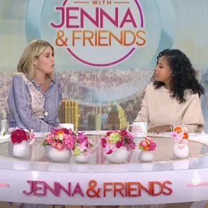 Todays Jenna Bush Hager Cries While Praising Sheinelle Jones Ive Never Met Anyone Stronger