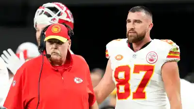 Andy Reid and Travis Kelce