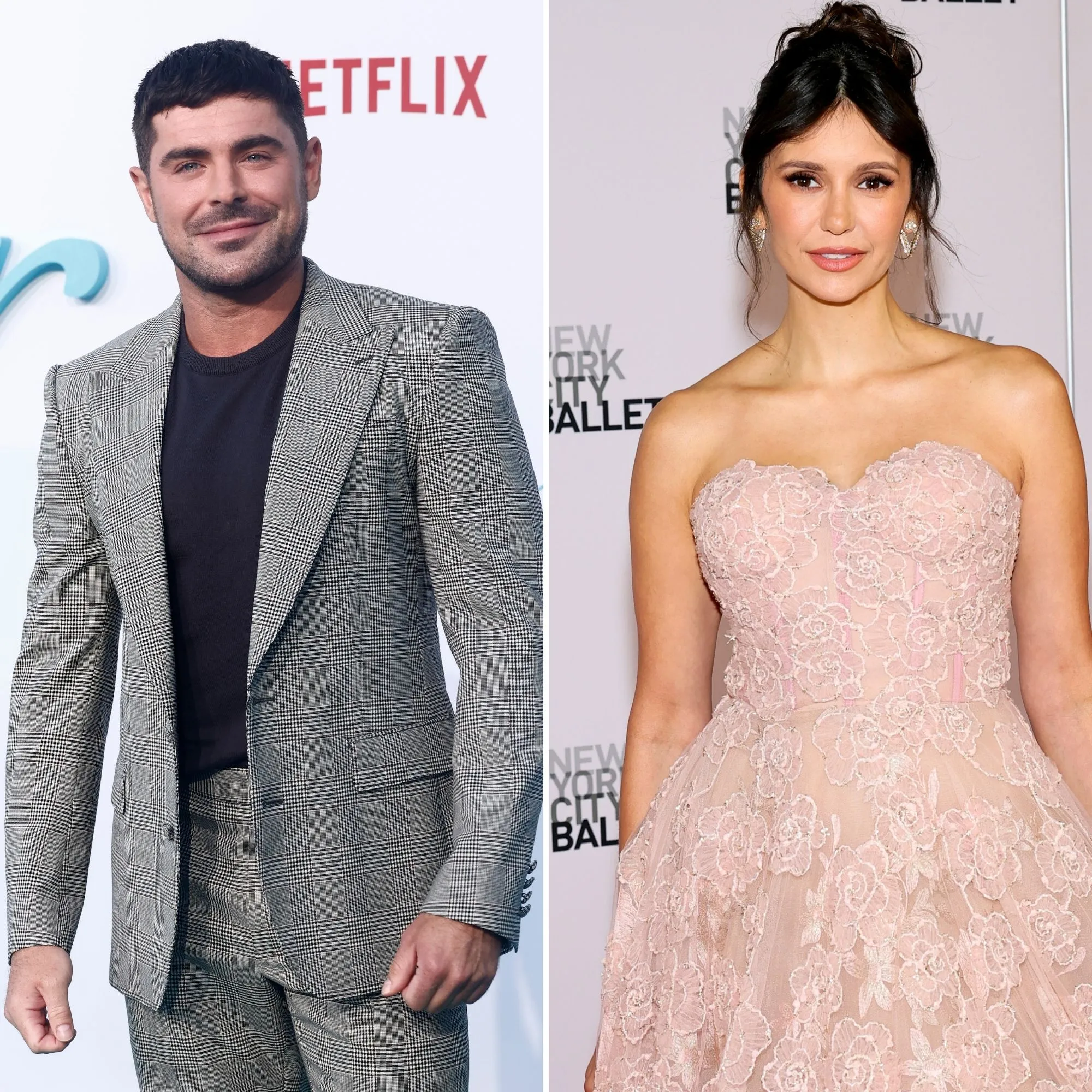 Zac Efron and Nina Debrov