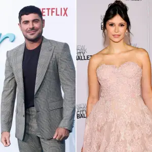 Zac Efron and Nina Debrov