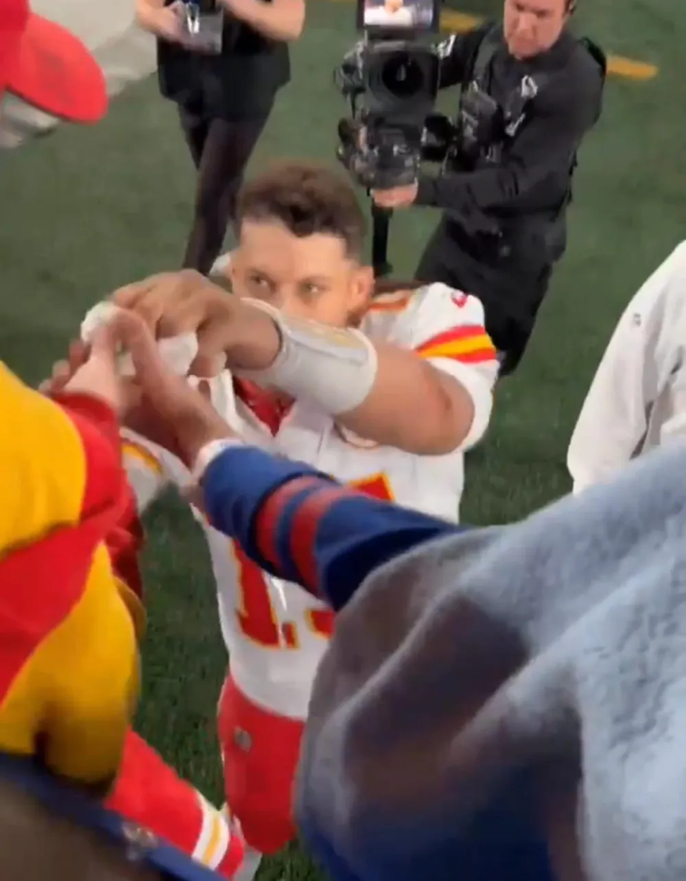 Kansas City Karen Goes Viral for Snatching Patrick Mahomes Headband From Young Fan