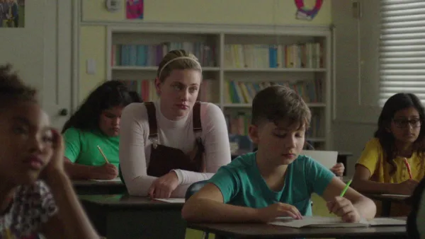 Lili Reinhart Smokes While Playing a Mature 9-Year-Old in 'Hal and Harper'
