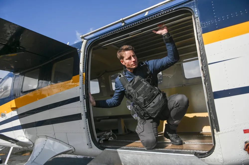 See Justin Hartley's Hottest Moments as Colter on CBS' Hit Series 'Tracker'