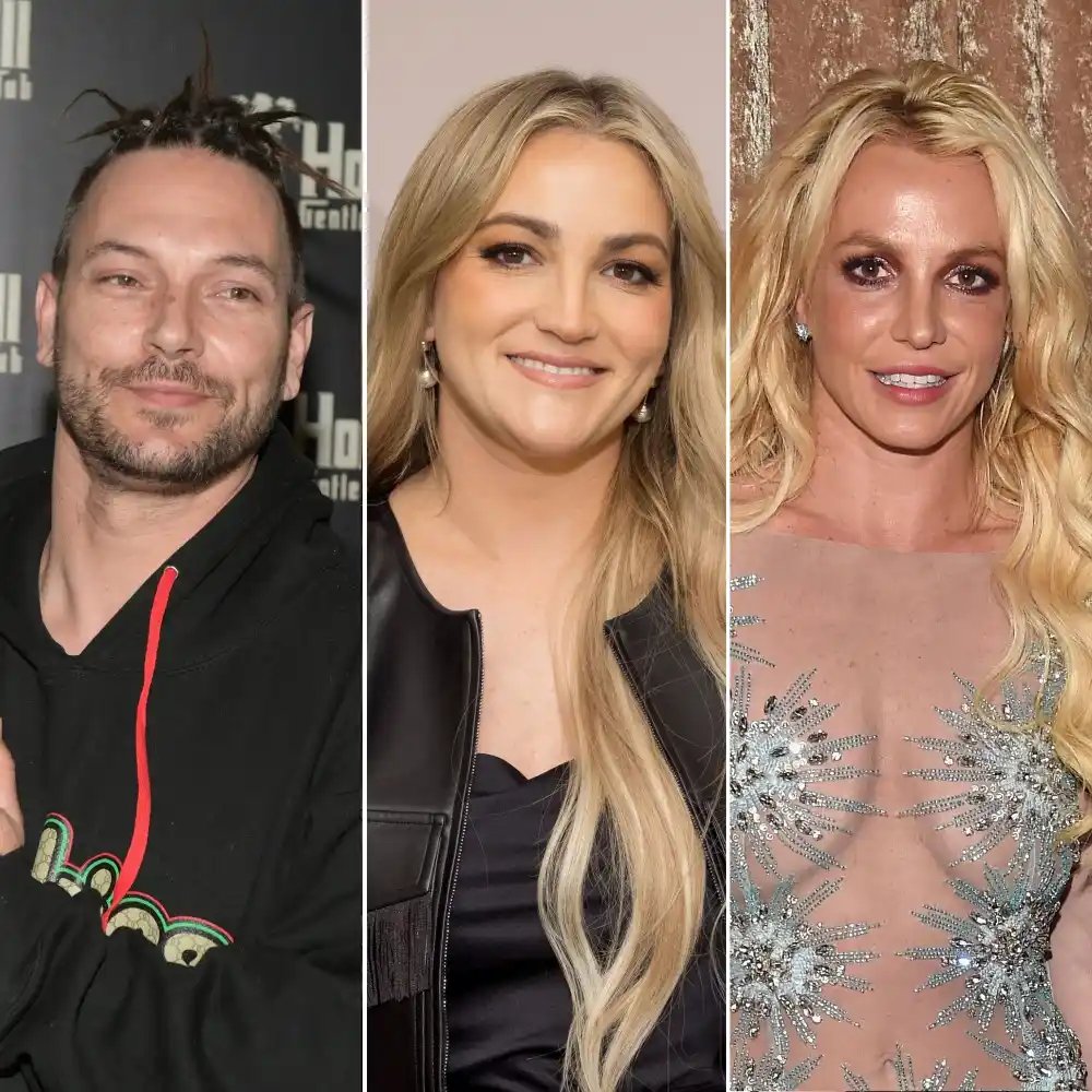 Kevin Federline, Jamie Lynn Spears and Britney Spears