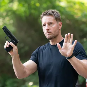 See Justin Hartley's Hottest Moments as Colter on CBS' Hit Series 'Tracker'