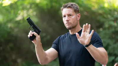 See Justin Hartley's Hottest Moments as Colter on CBS' Hit Series 'Tracker'