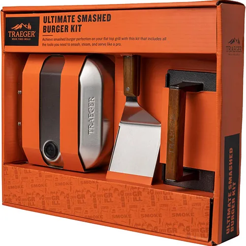 Traeger Grills Ultimate Smashed Burger Kit