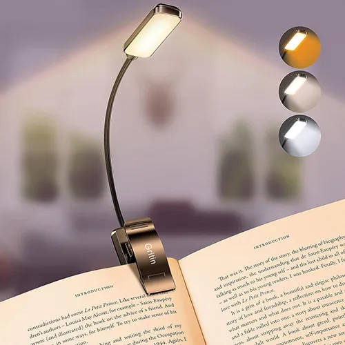 Gritin Rechargeable LED Book Light