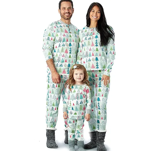 HonestBaby Family Matching Holiday Pajamas