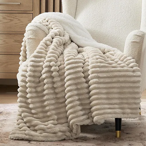Bedsure Sherpa Throw Blanket