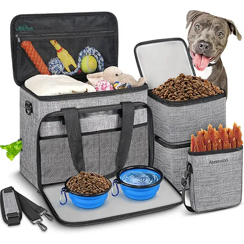 ABRIMELODI 6-PIECE PET TRAVEL BAG