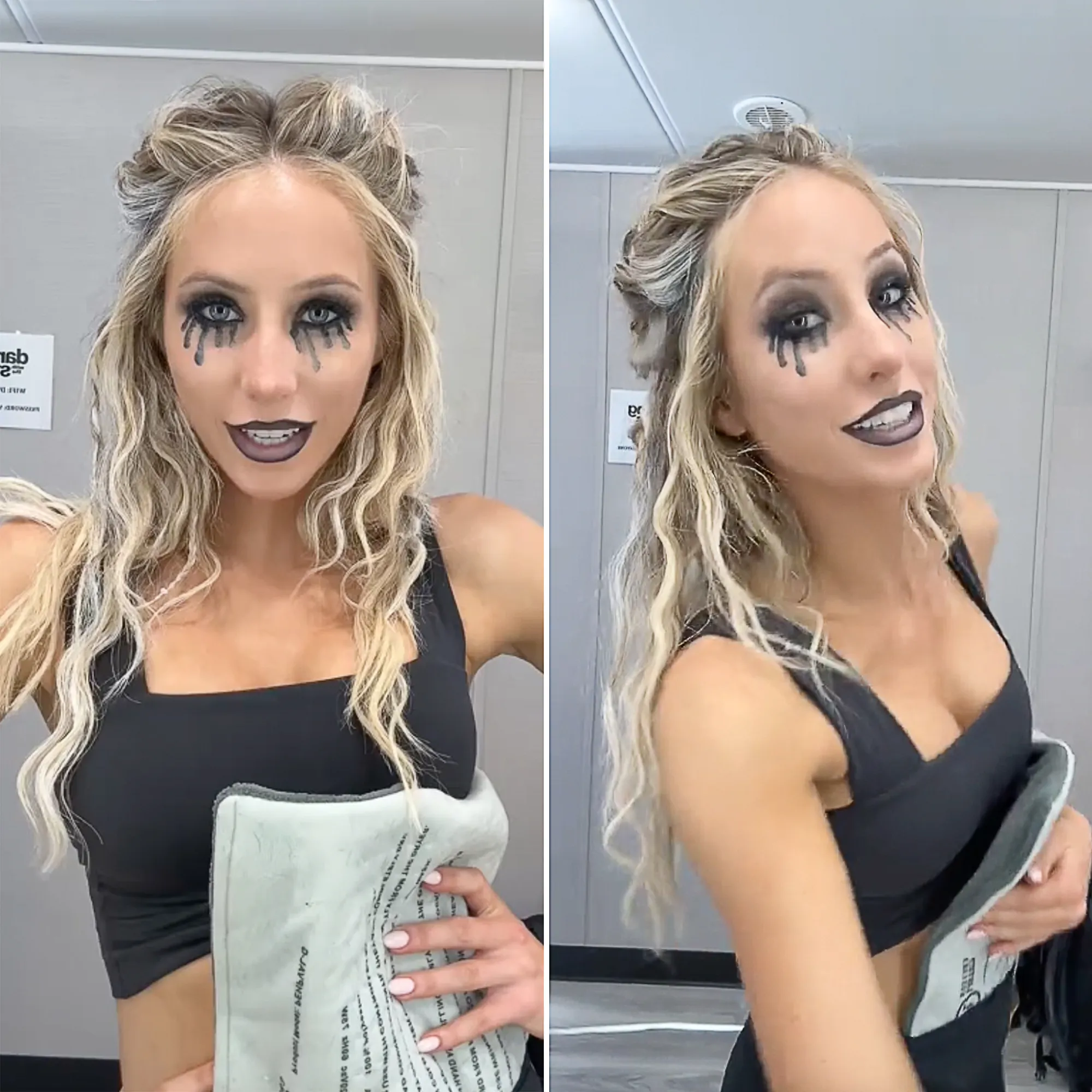 Alix Earle Gives a Glimpse of Her Halloween Makeup