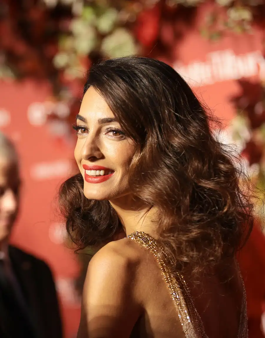 Amal Clooney s Hair Transformation From Flapper Inspired Do to Her Power Cut GettyImages 1429064811