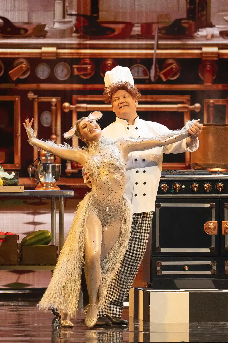 Andy Richter and Emma Slater DANCING WITH THE STARS Disney Night