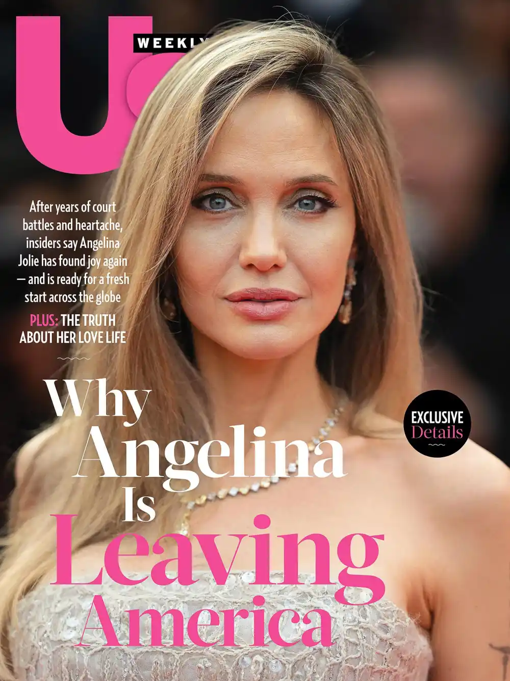 Angelina Jolie Is Lighter and More at Ease as Insiders Say She s Preparing to Leave America Behind Cover 2542