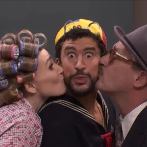 Bad Bunny Chavo del 8 VS YouTube ElChavoDelOchoEnglishVersion SNL 3 54