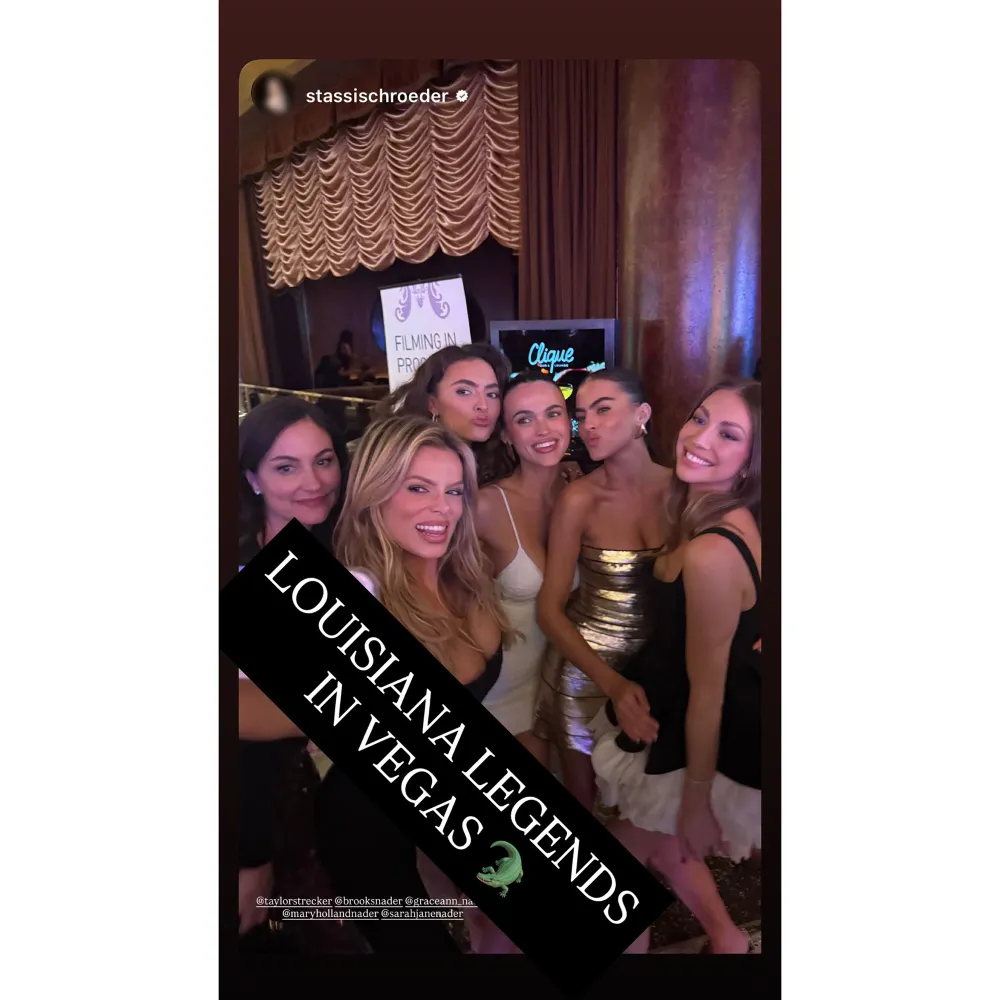 Brooks Nader Has a Wardrobe Malfunction While Partying in Vegas