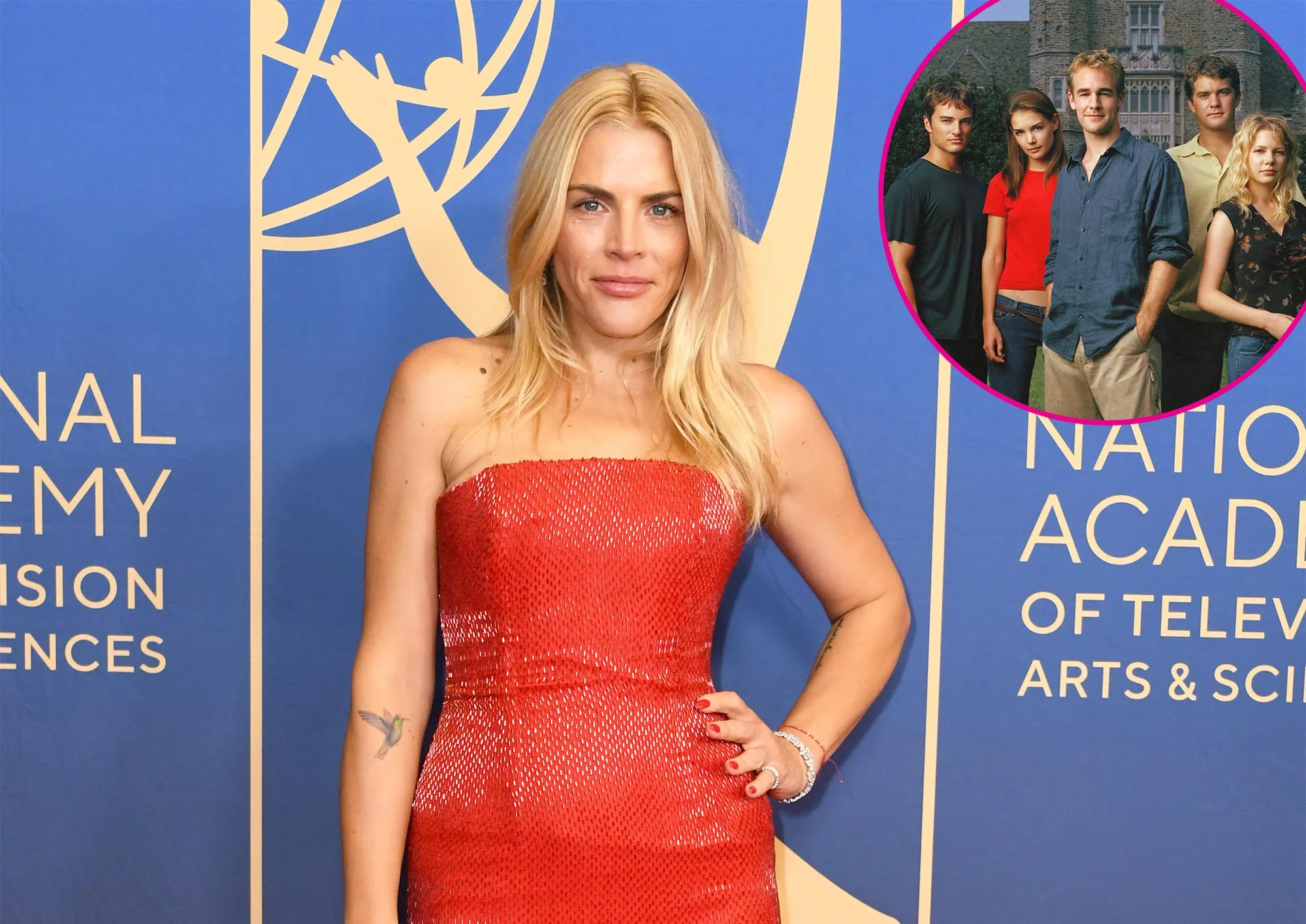 Busy Philipps Shares Behind the Scenes Details of Dawson s Creek Reunion Contingency Plan and More Exclusive 004 2241717376