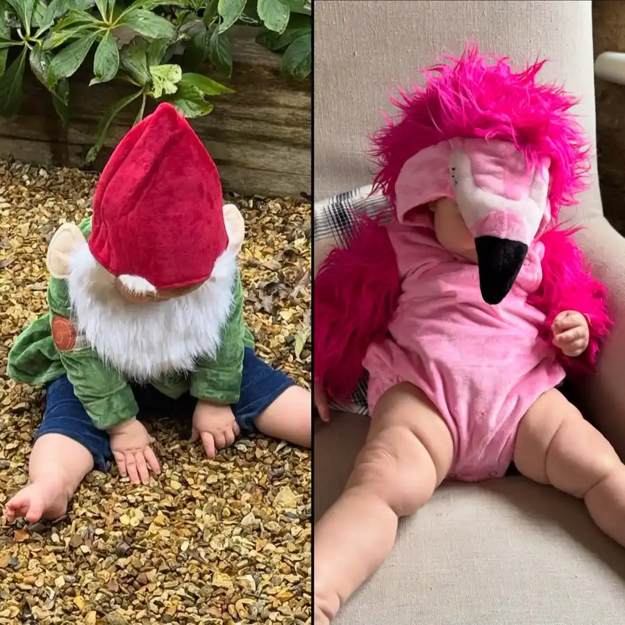 Celebrity Kids Cutest Halloween Costumes of 2025 Lily Collins_
