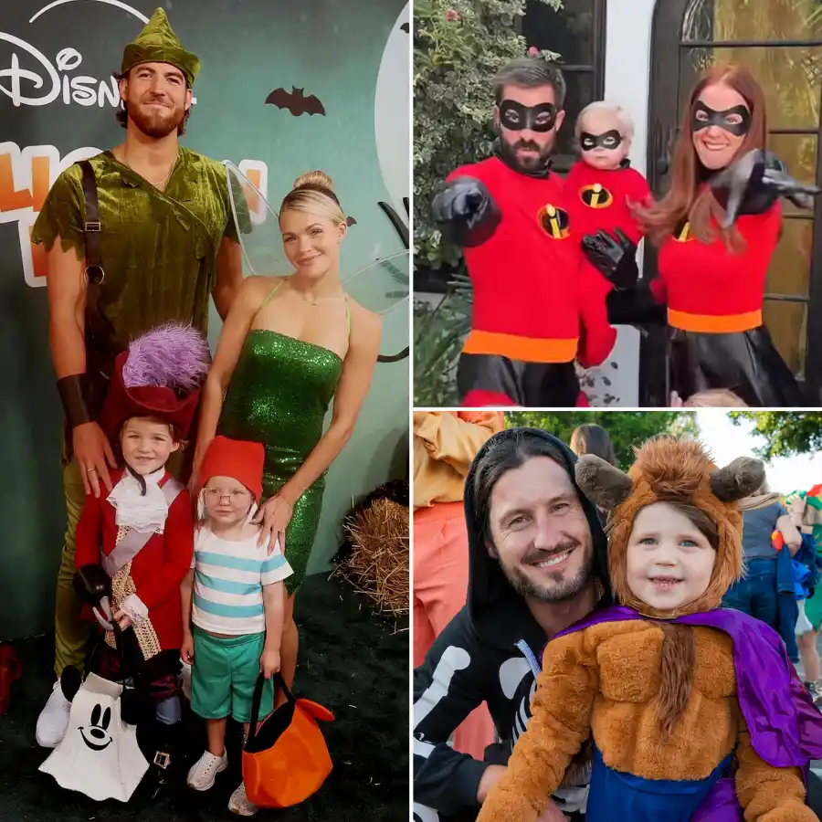 Celebrity Kids Cutest Halloween Costumes of 2025 Witney Carson Whitney Leavitt VALENTIN CHMERKOVSKIY 2
