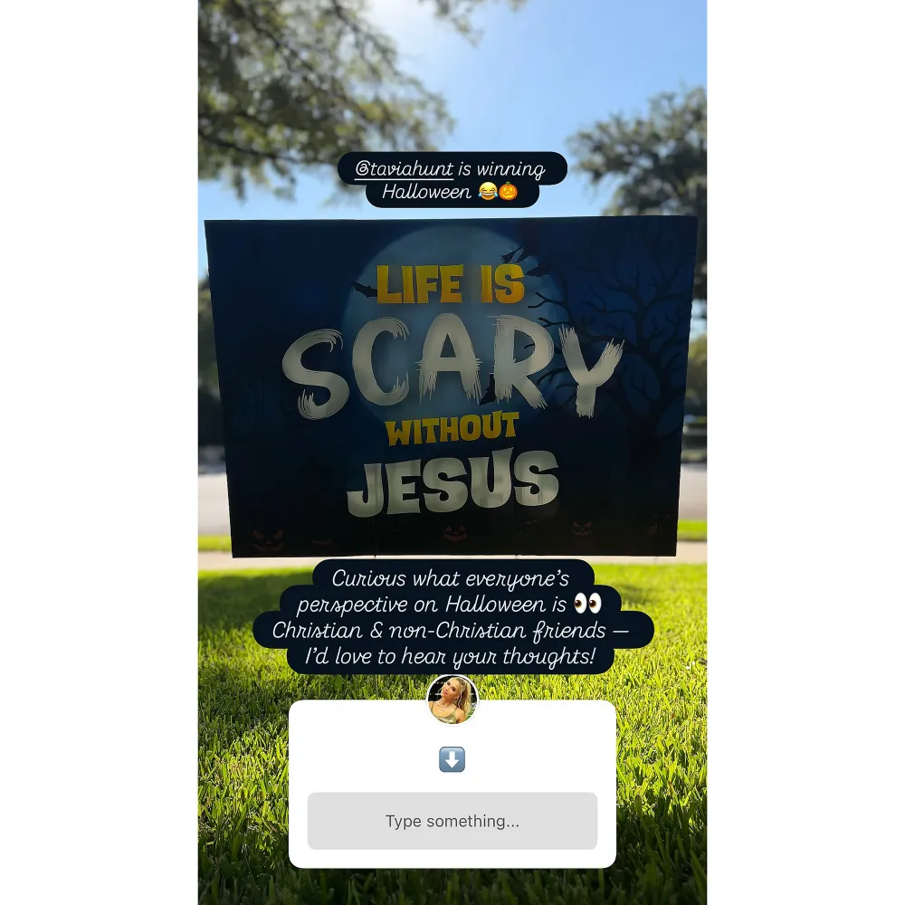 Chiefs Heiress Gracie Hunt Questions Whether or Not Christians Should Be Celebrating Halloween