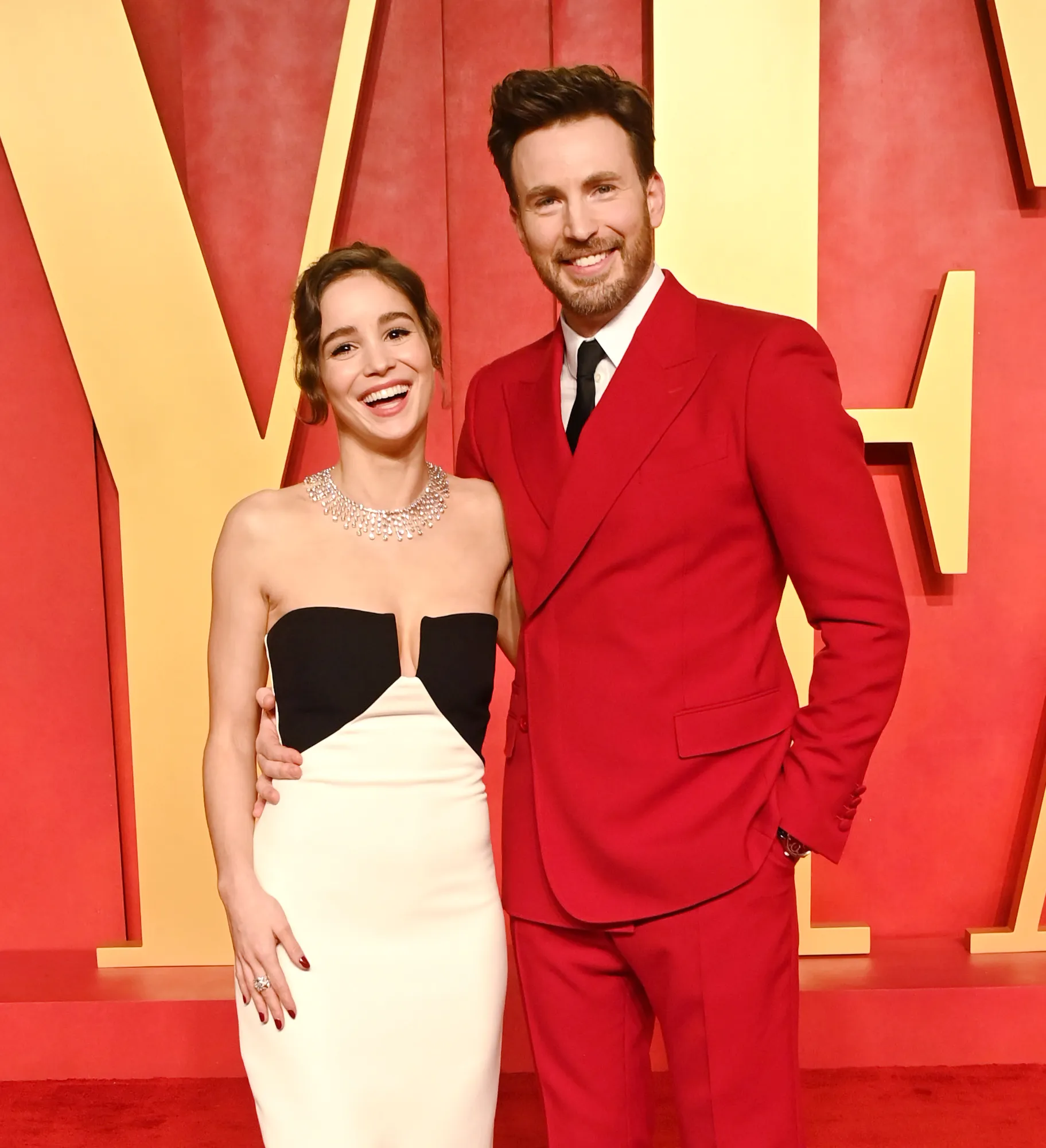 Chris Evans and Wife Alba Baptista Welcome Baby No 1