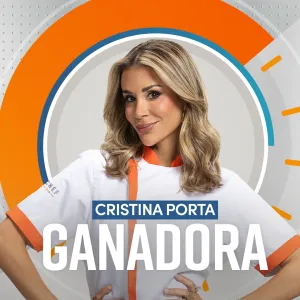 Cristina Porta, ganadora de 'Top Chef VIP' 2025