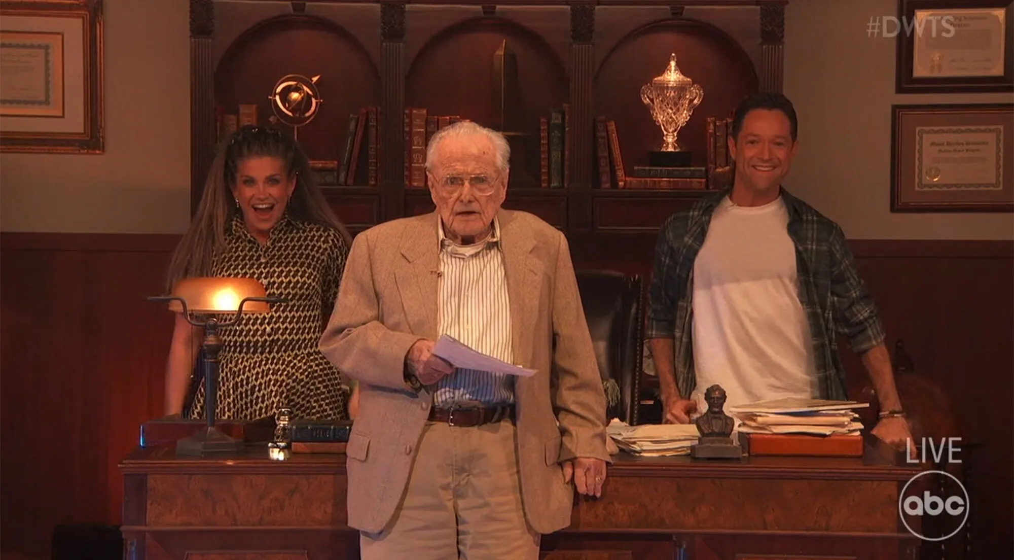 Danielle Fishel and William Daniels DWTS