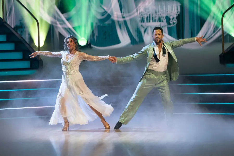 Danielle Fishel and Pasha Pashkov Dancing With the Stars Halloween Night
