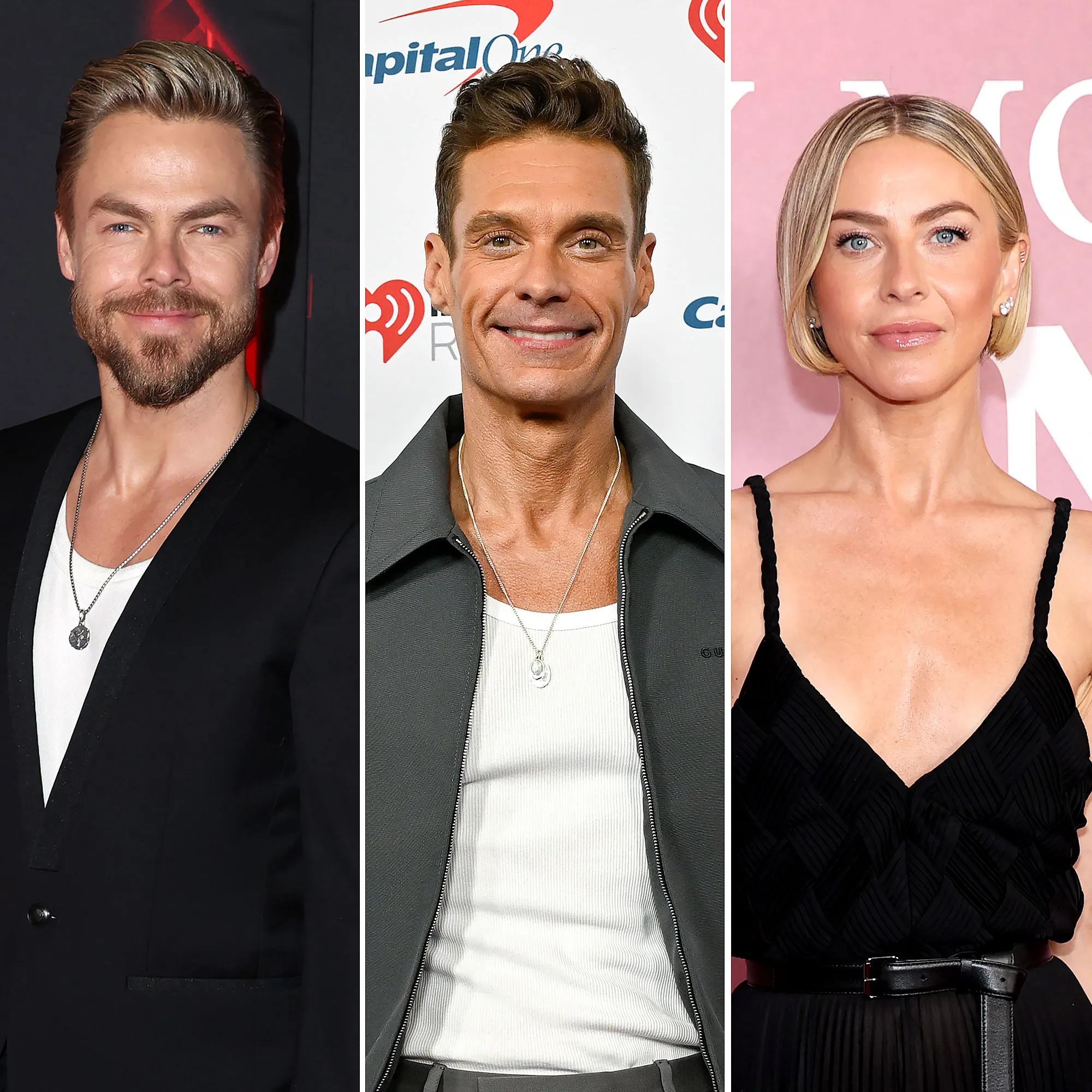 Derek Hough References Ryan Seacrest and Julianne Hough Past Romance