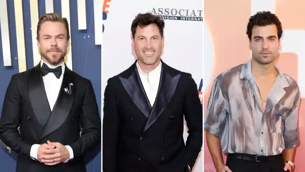 Derek Hough Supports Jan Ravnik on DWTS