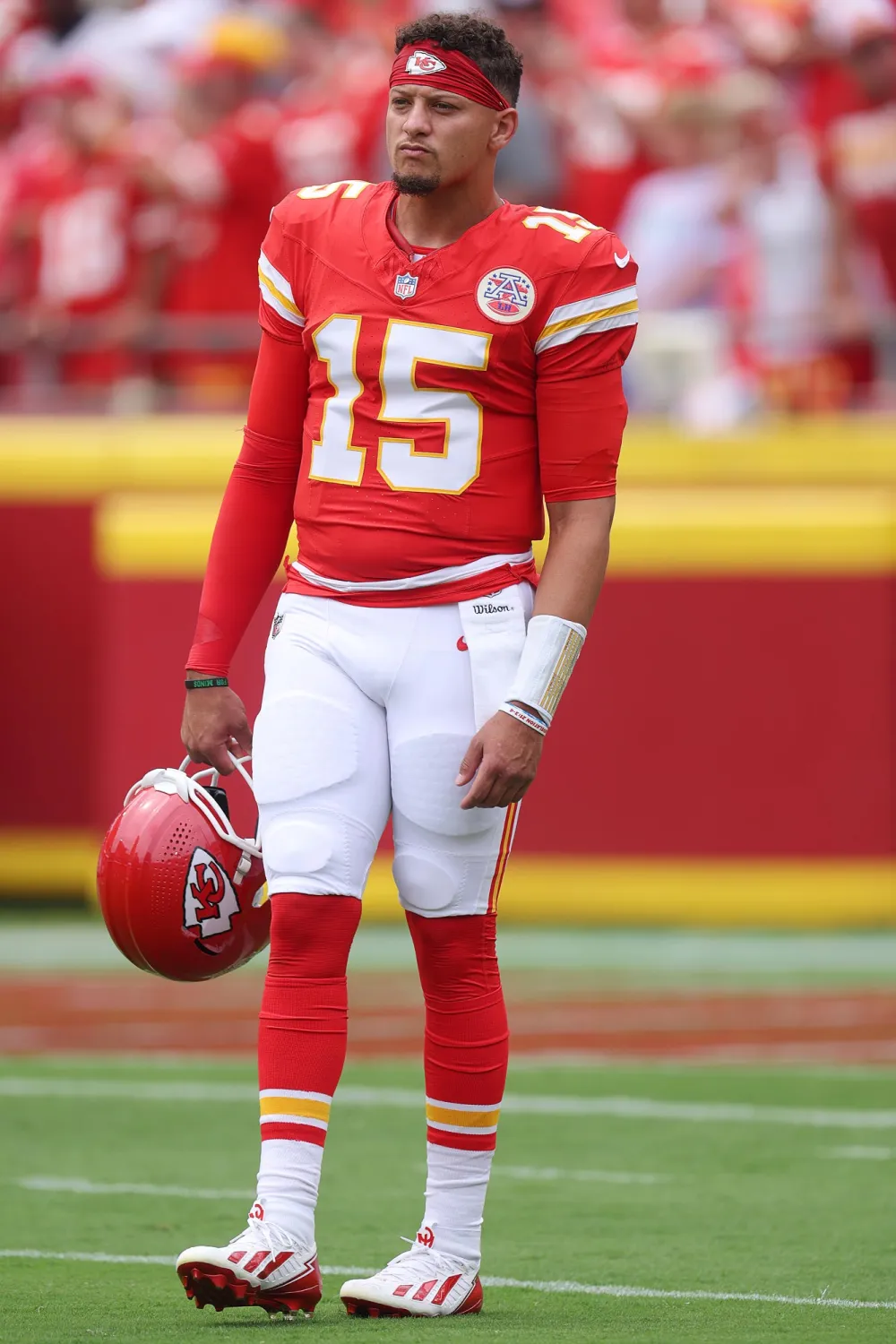 Detroit Lions Brian Branch Got Baptized During His Suspension for Fight Involving Patrick Mahomes Chiefs GettyImages 2235426936